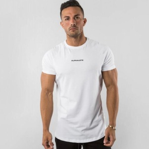 ALPHALETE Short sleeve T-shirt GYM WEAR TRAINING Tシャツ メンズ スポーツウェア トレーニングウェア ジム 筋トレ フィットネス ホワイト