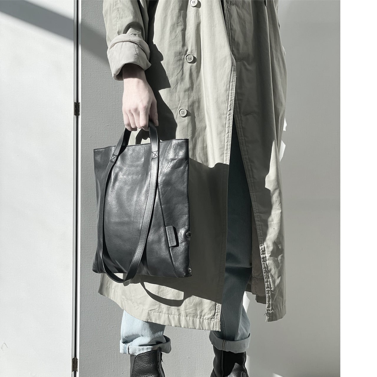 【正規品】THE LEATHER SMALL TOTE BAG