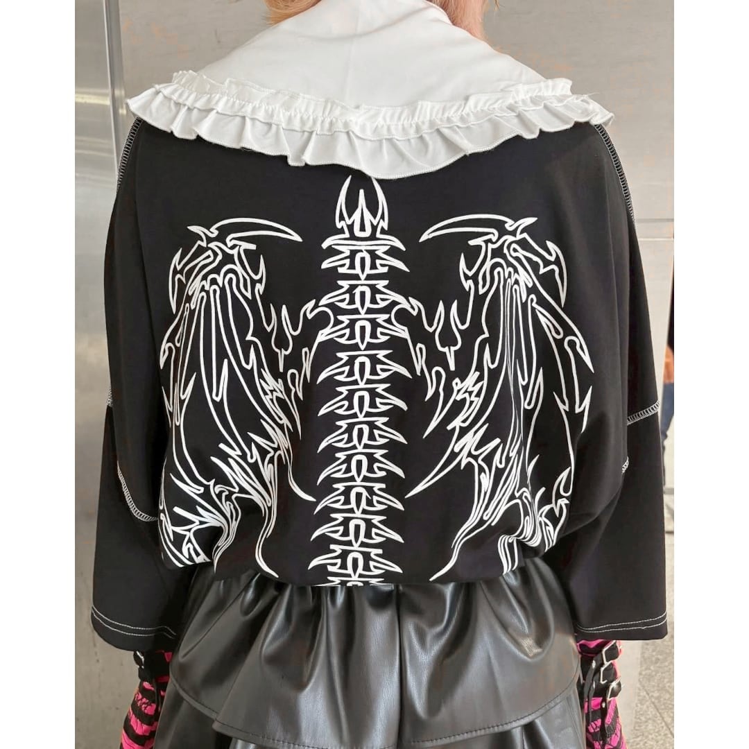 【新作】FIRE BONEステッチTシャツ