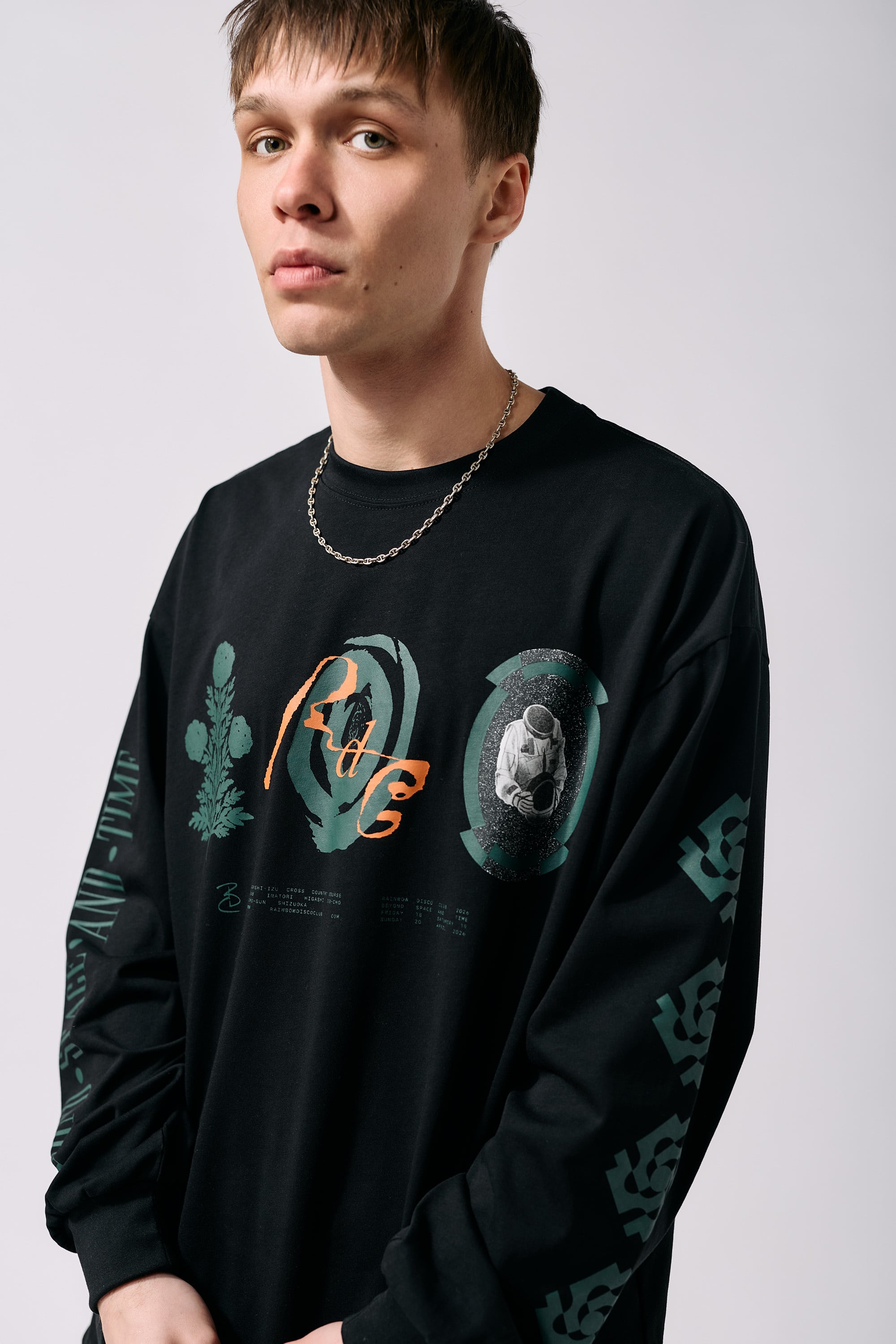 RDC × TRIBE WEAR KV L/S | BLACK | Rainbow Disco Club