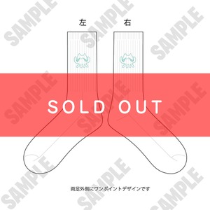 【加藤結 生誕記念】いつでも一緒！ねこくらげのくつした【ZR0434】