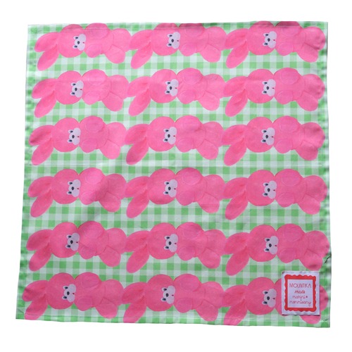 tapestry handkerchief "USAGI pattern"