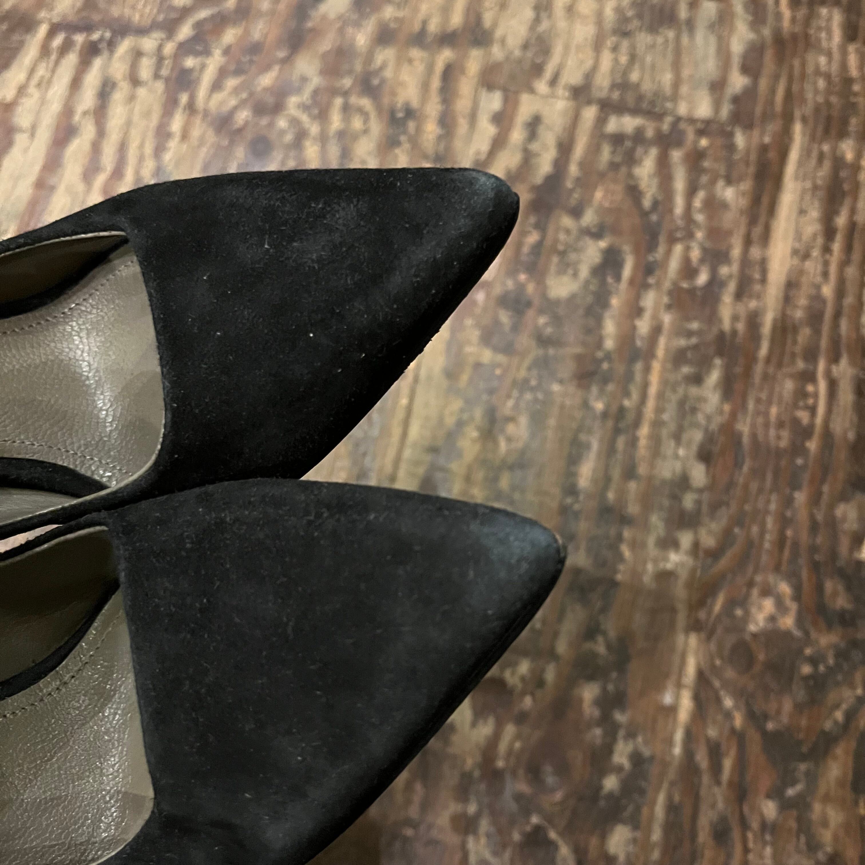 VERSACE ヴェルサーチェ ヒールパンプス ブラック size35 【代官山01