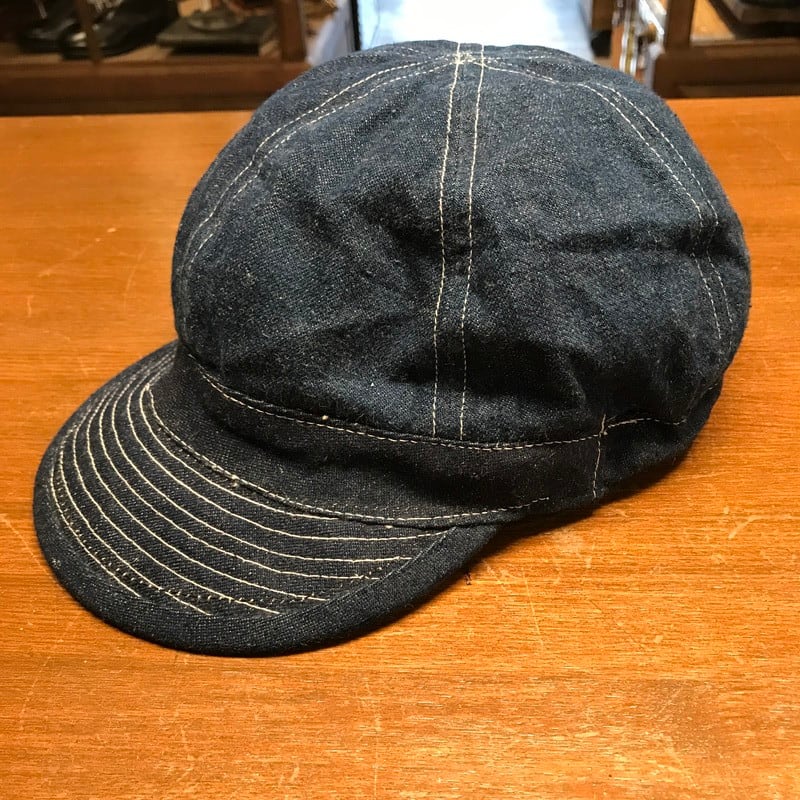 US ARMY DENIM PRISONER CAP / WW2 大戦 40s