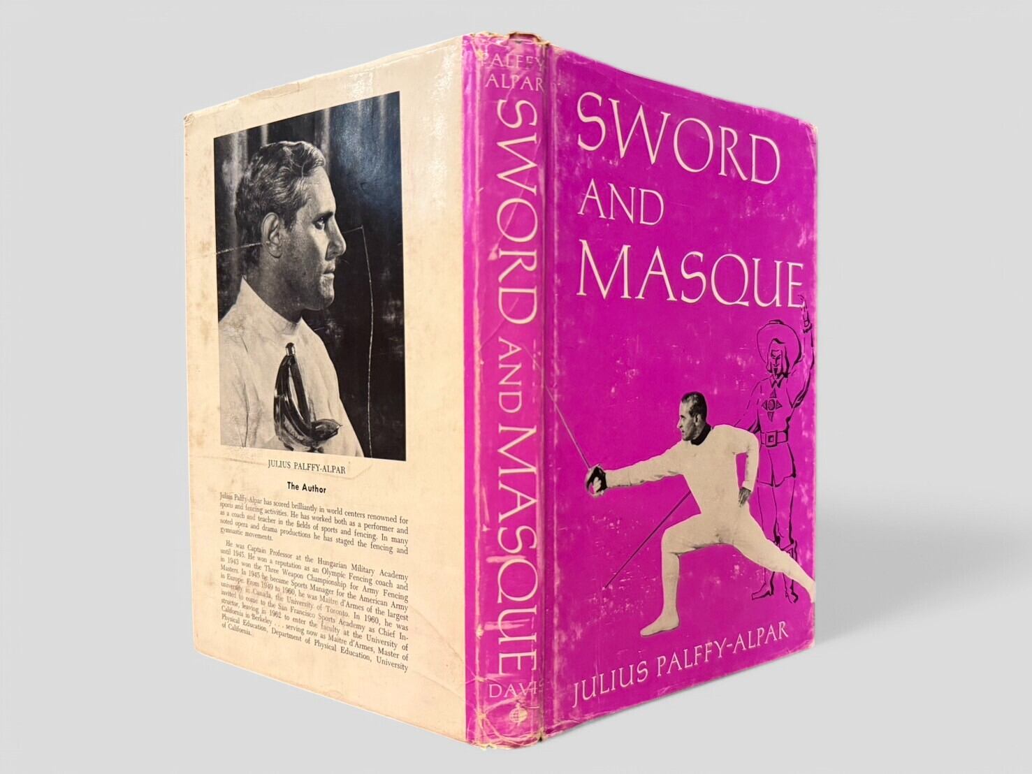 【SSV001】【FIRST EDITION】Sword and Masque (1967) /Julius Palffy Alpar