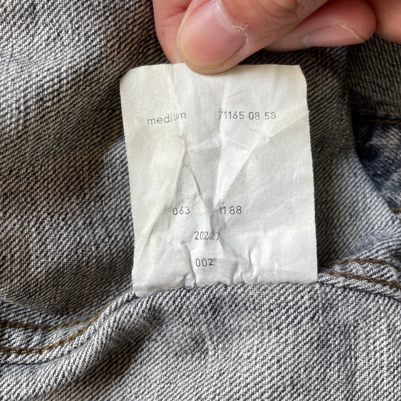 80年代 チュニジア製 Levi's ユーロリーバイス 71165 0858 先染め