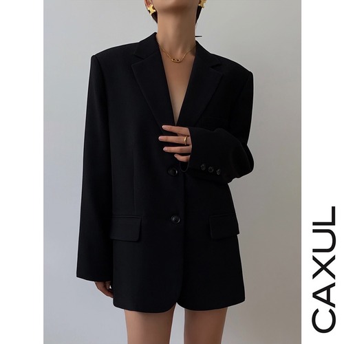 Oversized Tailored Jacket/2color