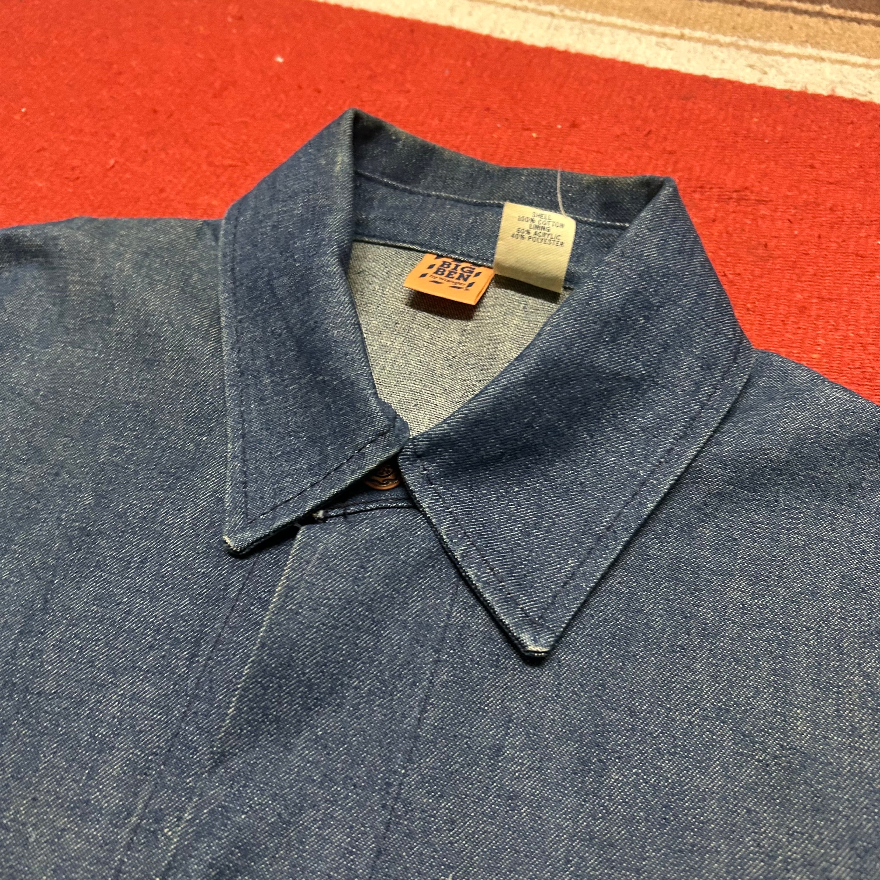 70~80s BIG BEN Denim Coverall size 36 | DESERTSNOW