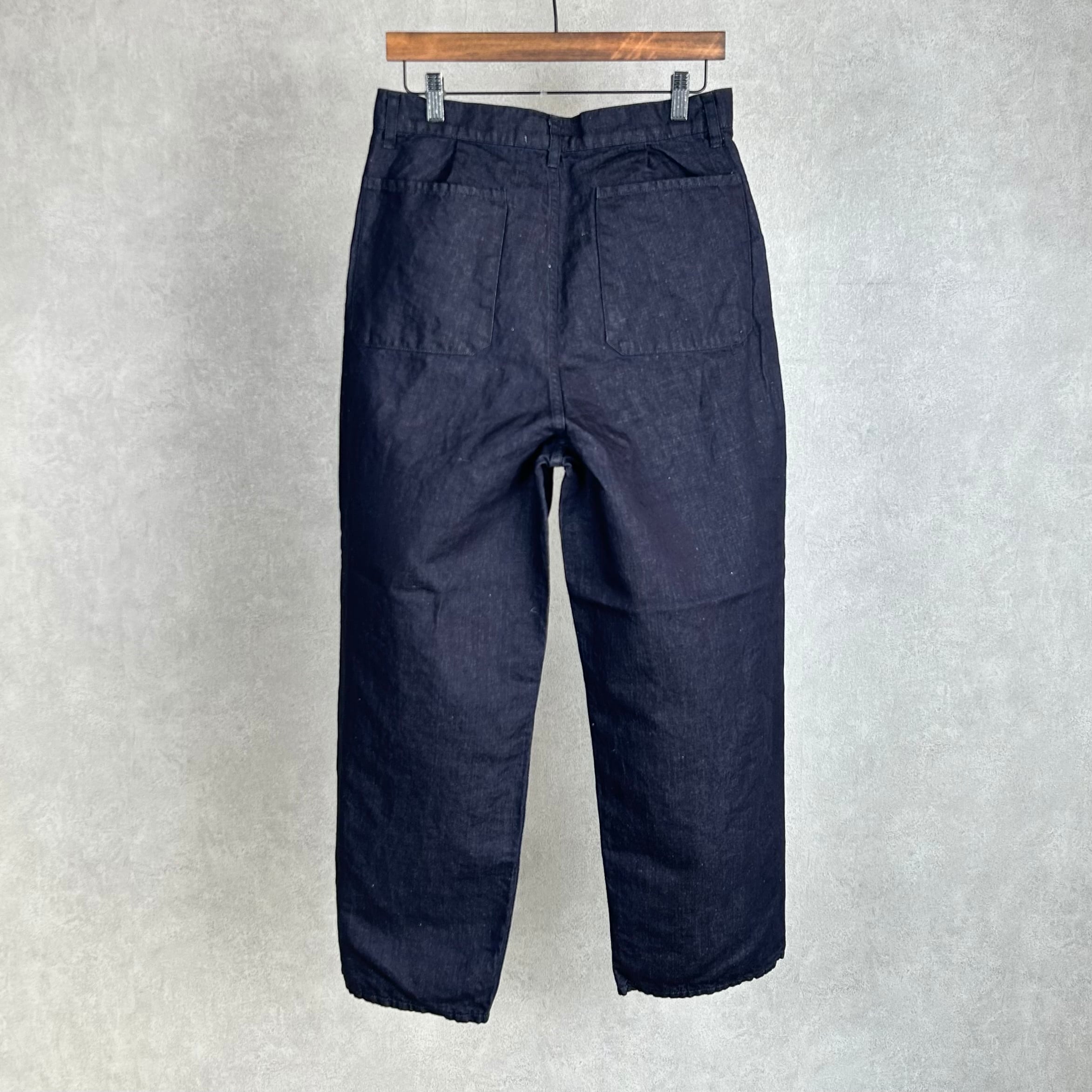 26SS》【STILL BY HAND】8.5oz HEMP MIXED DENIM PANTS スティルバイ