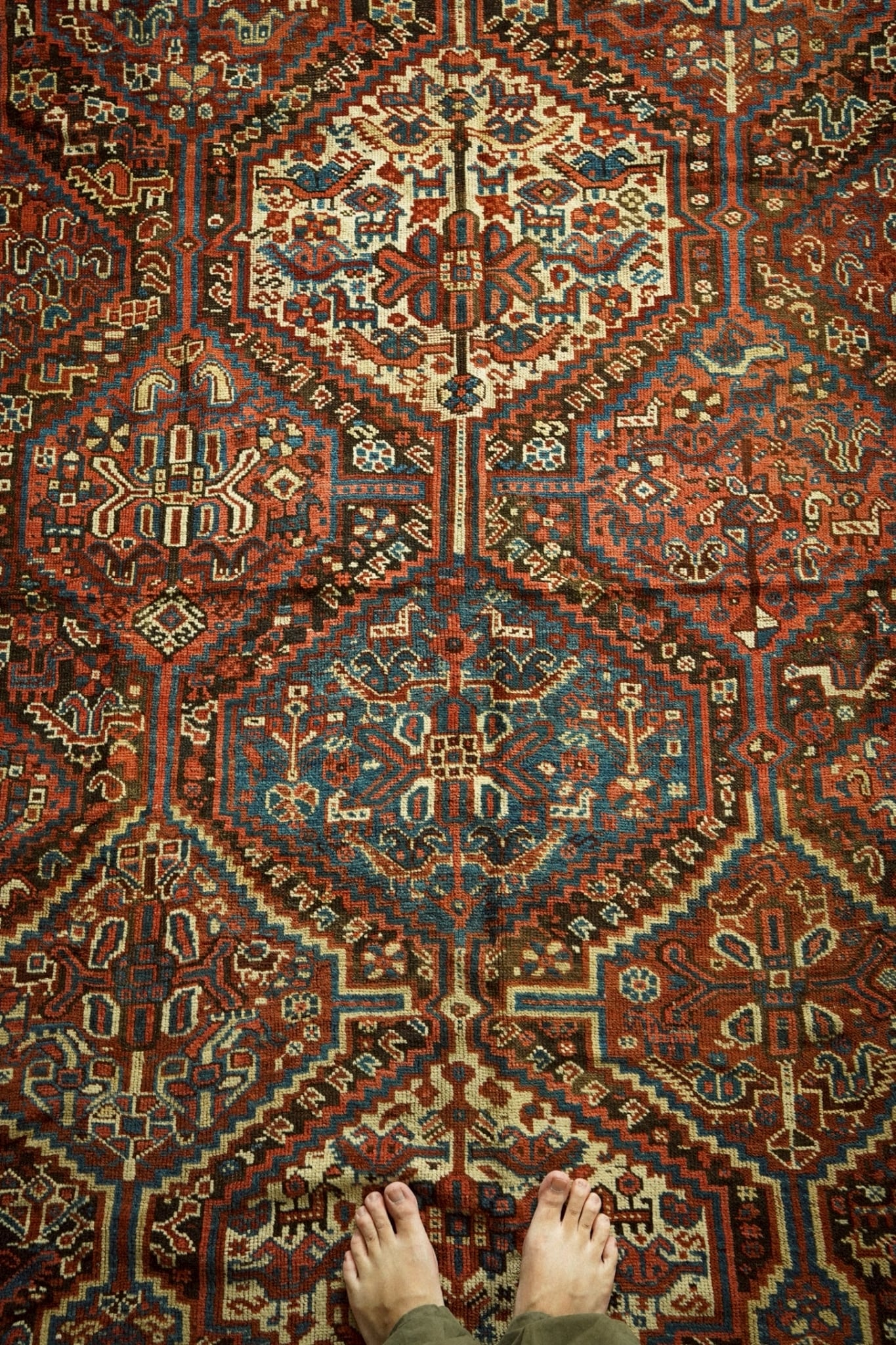1885-Antique Khamse rug