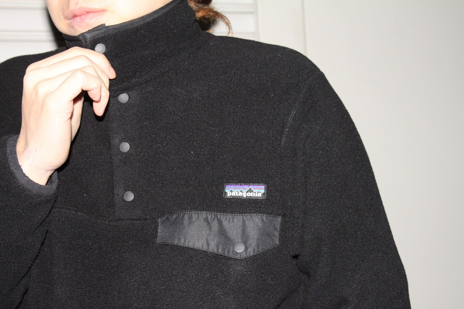 2000's Patagonia synchillaスナップT サイズM 00's PATAGONIA「SYNCHILLA」 スナップT 総柄 – FUJI STORE