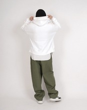 【#Re:room】3D LOGO PARKA［REC877］