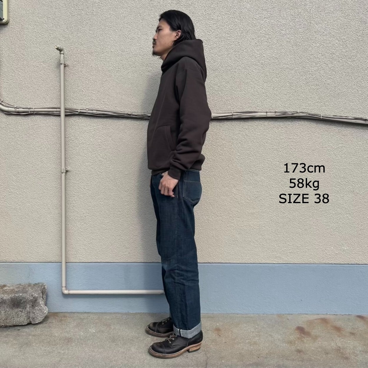 FREEWHEELERS / フリーホイーラーズ / ”ATHLETIC SWEAT HOODIE” JET