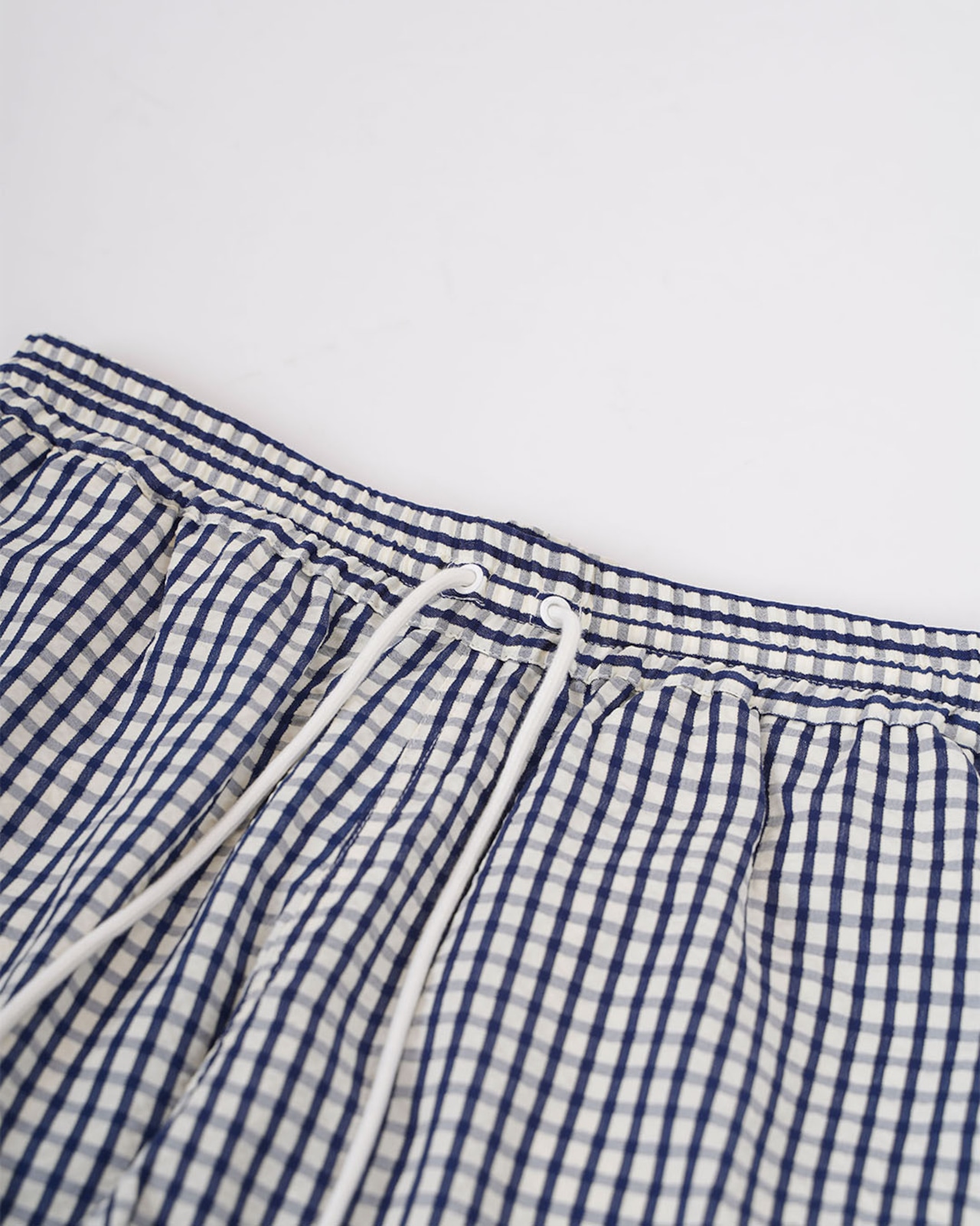 【#Re:room】CHECK PATTERN SEERSUCKER WIDE PANTS［REP326］