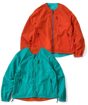 gym master ジムマスター リバーシブルノーカラージャケット メンズ ボア ナイロン アウター G918634