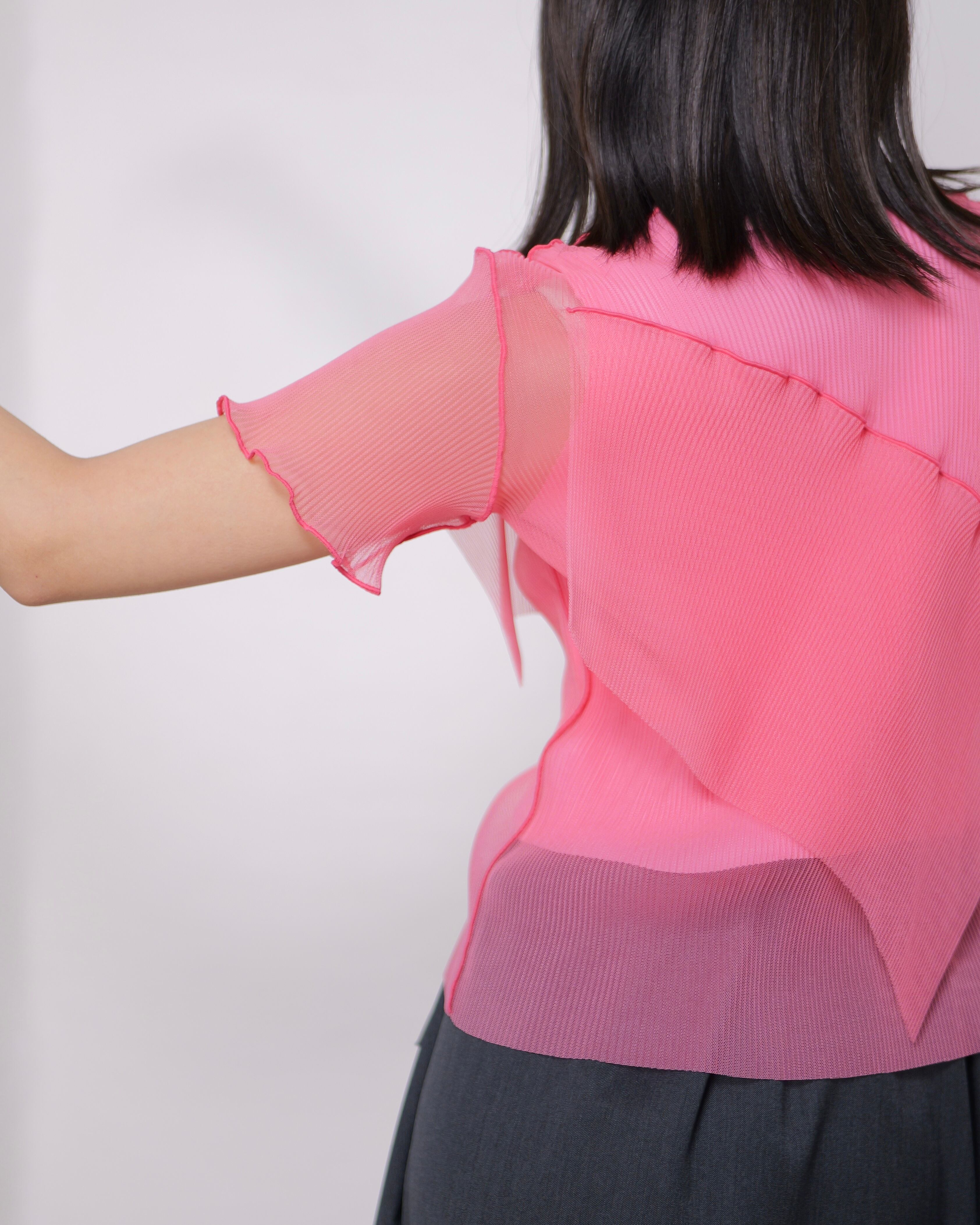 kotoha yokozawa - GHOST TODO TOP *SHORT SLEEVE +INNER ：Guava