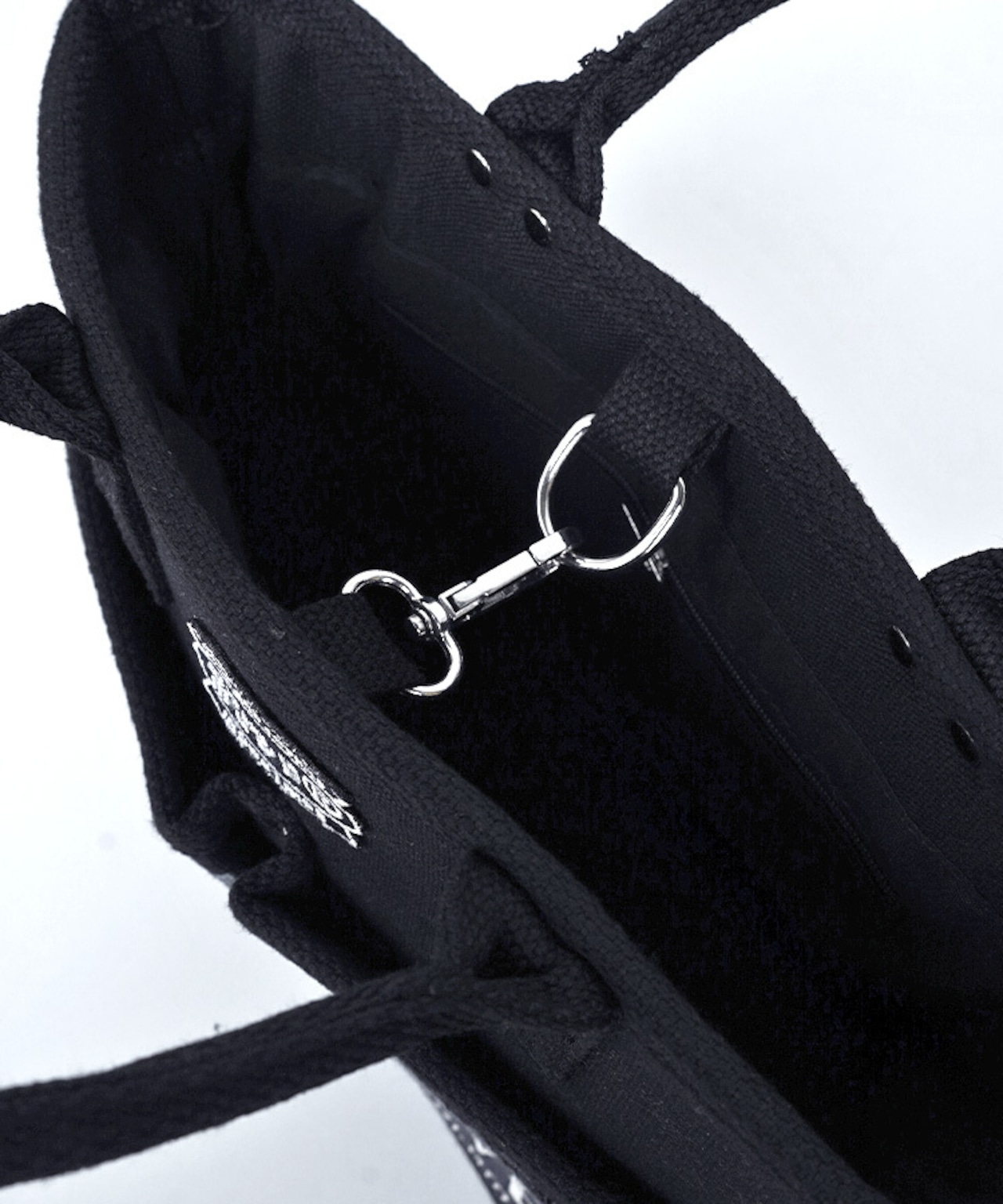 【直営限定ITEM】-TYPE F- パッチ×ペイントコンパクト3wayバッグ (BLACK) CQ-49501H
