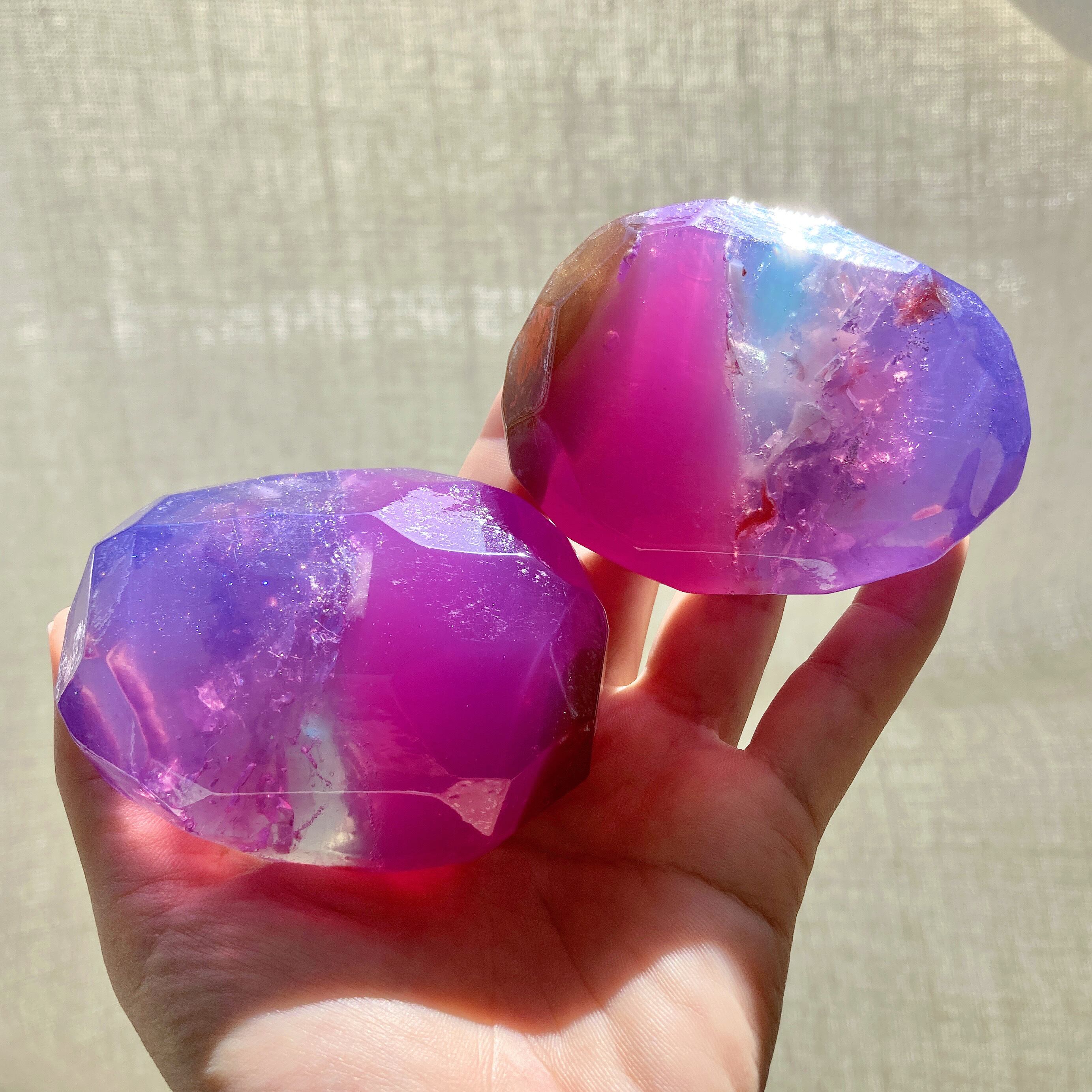 Gemstone Soap
