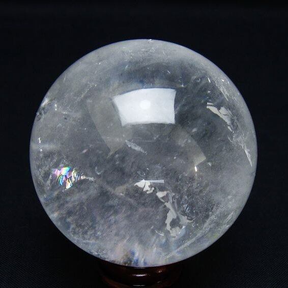 水晶 丸玉 56mm スフィア 置物 水晶玉 一点物 151-8949
