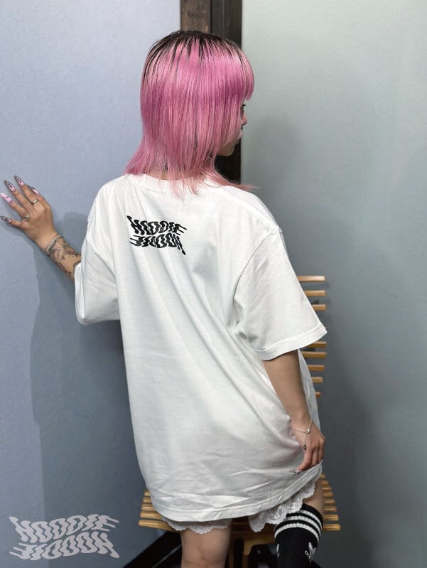 HOODIE】x KUUA collaboration 25 T/S WHITE | MUDSELEKTOR