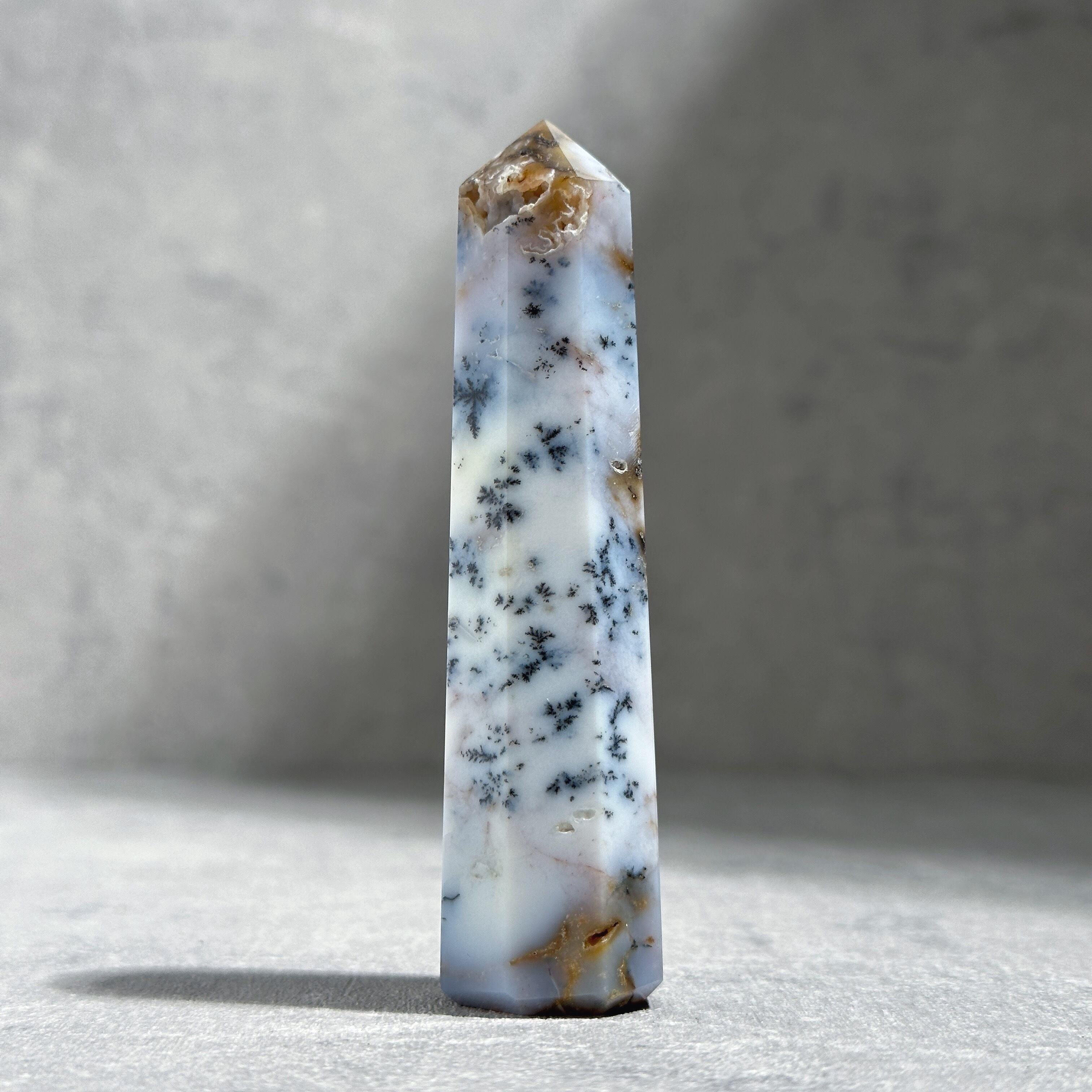 デンドリティックアゲート タワー23◇ Dendritic Agate ◇天然石・鉱物