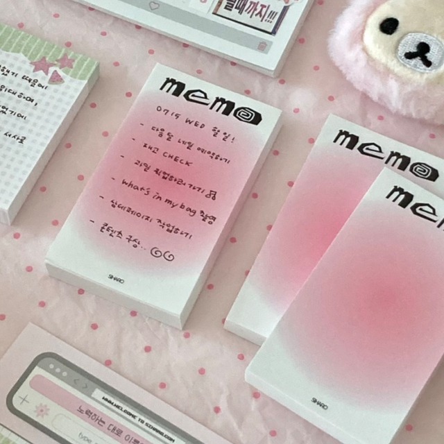 siharo〔memo-pink-〕