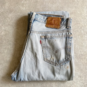 1990s Levi's 501 Damage W34 L30 Made in USA G480