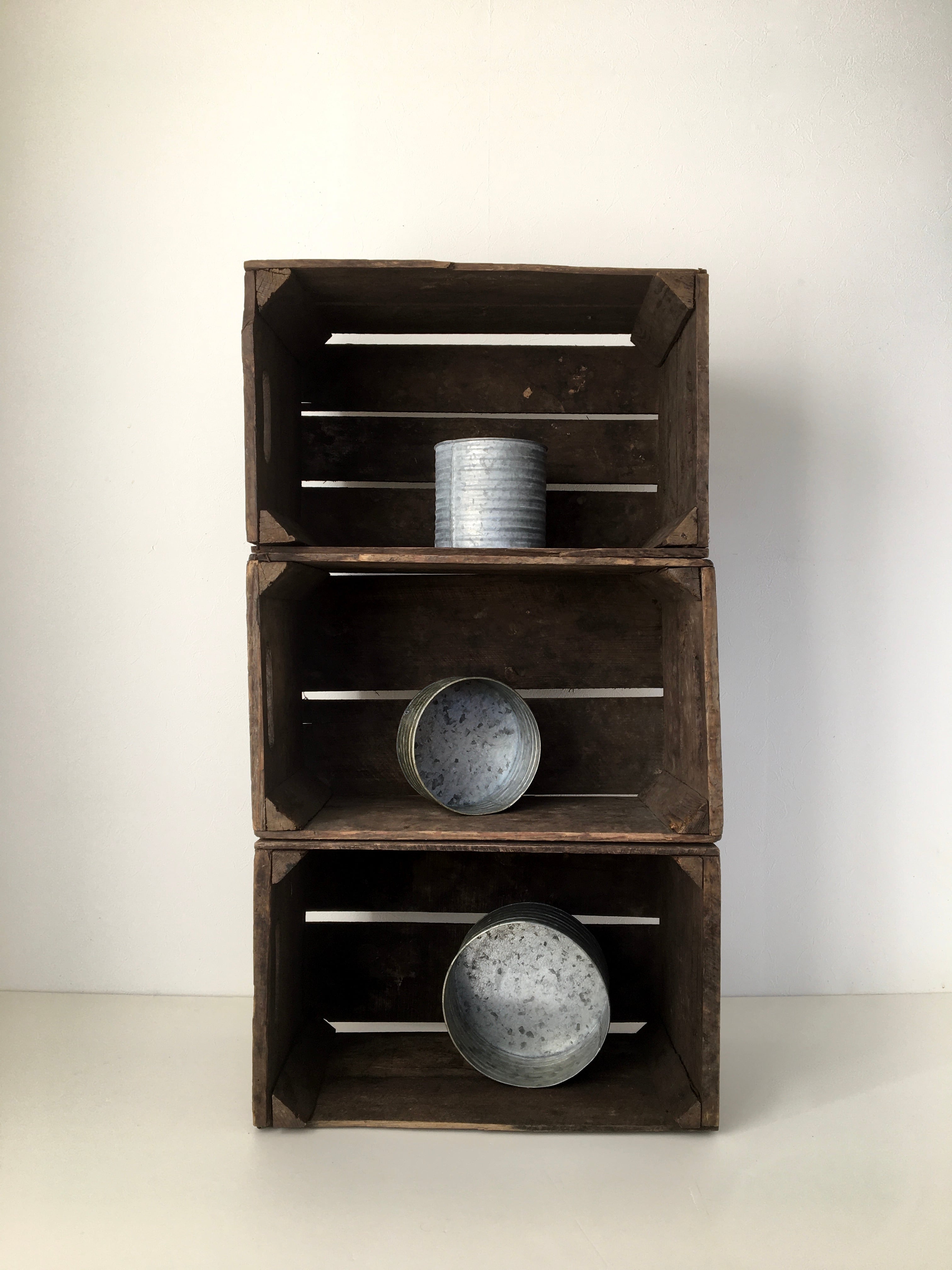 ヴィンテージのリンゴの木箱③｜Vintage German Apple Box