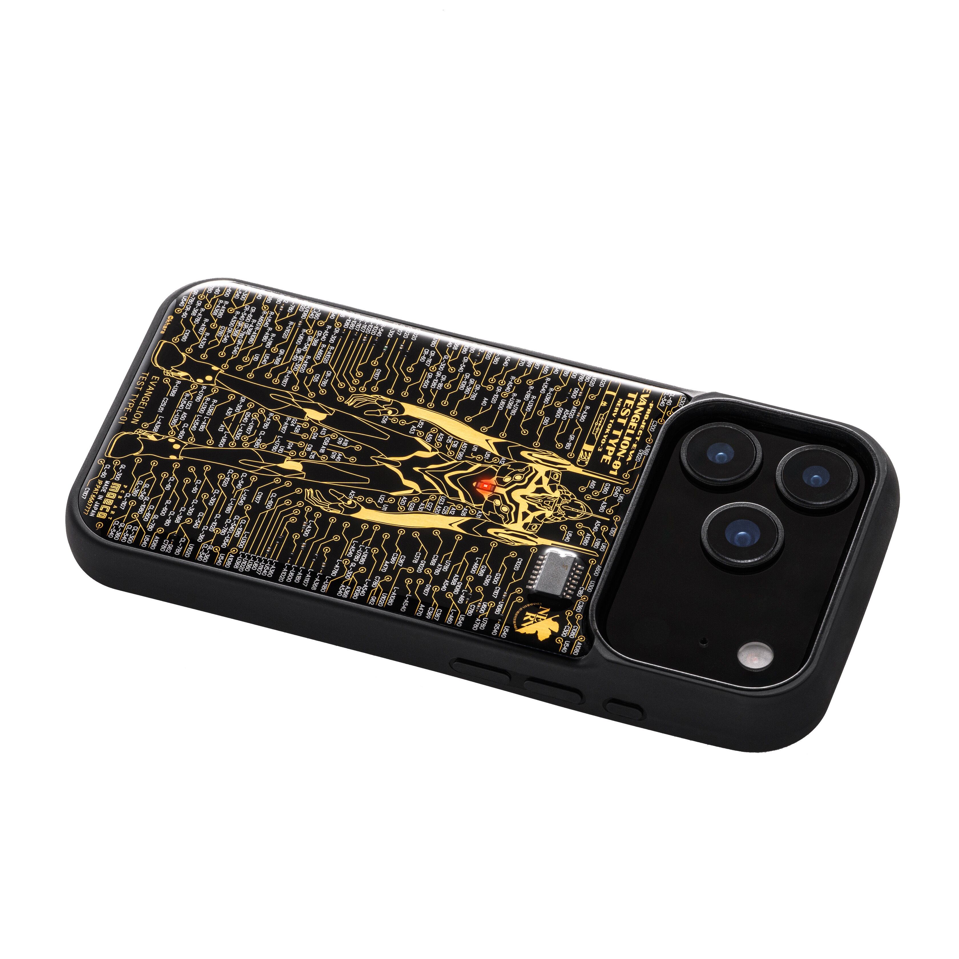 FLASH EVA01 基板アート iPhone 17 Pro ケース | PCB ART moeco