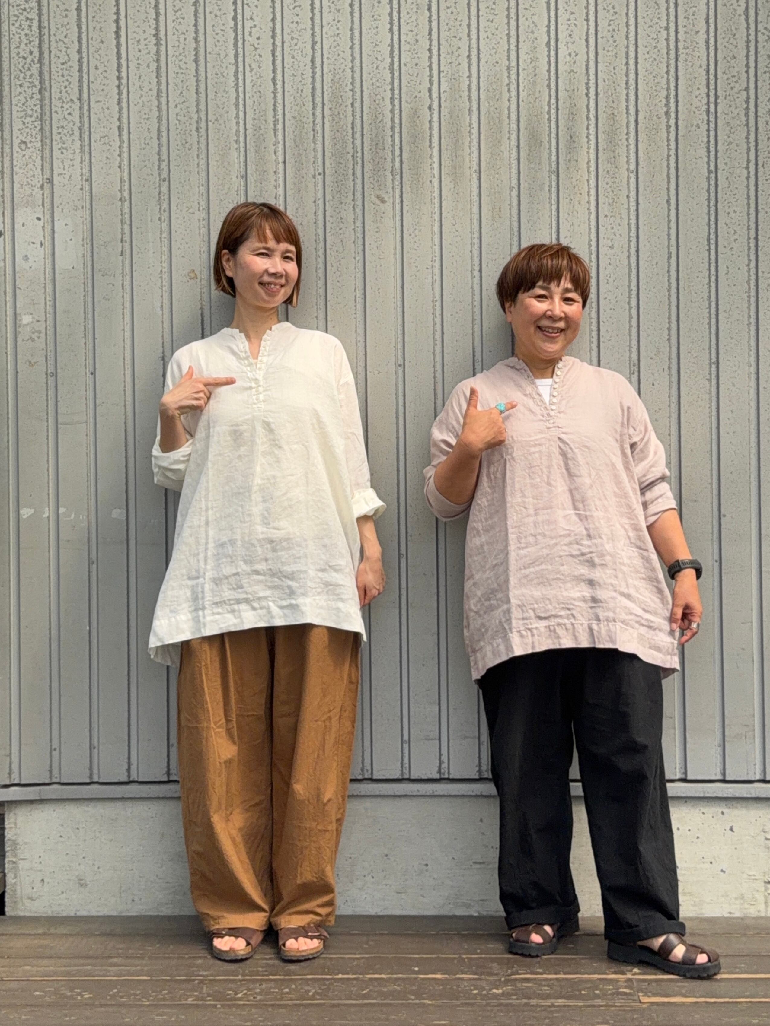 萌☆モユル☆柔らかなインドコットンパッチワーク柄☆5枚はぎチュニック☆手洗い可 リネン日本製品染め多釦チュニック/ sunvalley/SKT007002 | WACKY