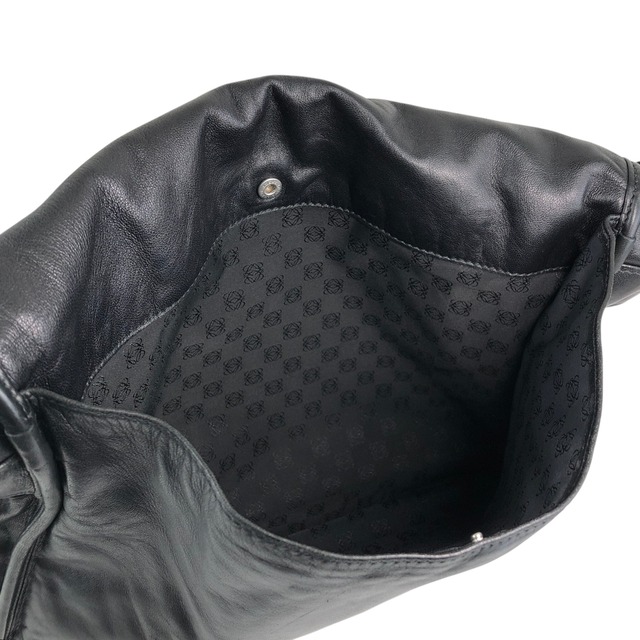 LOEWE ロエベ ショルダーバッグ ブラック アナグラム ナッパレザー メッセンジャーバッグ vintage ヴィンテージ オールド stpht7