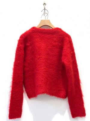 ハートボタンカーディガン