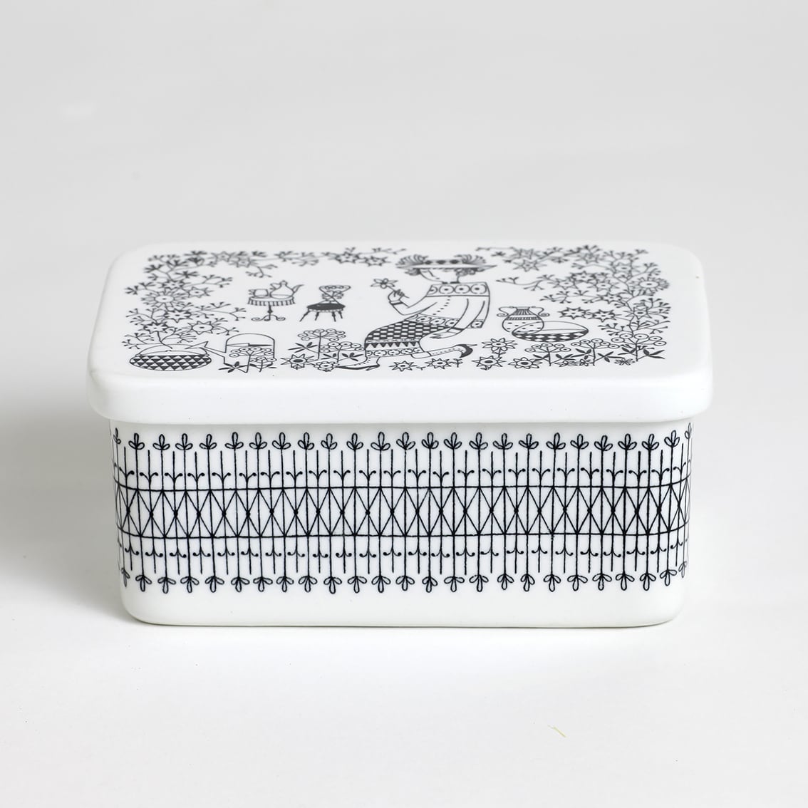 ARABIA アラビア Emilia エミリア バターケース 北欧ヴィンテージ