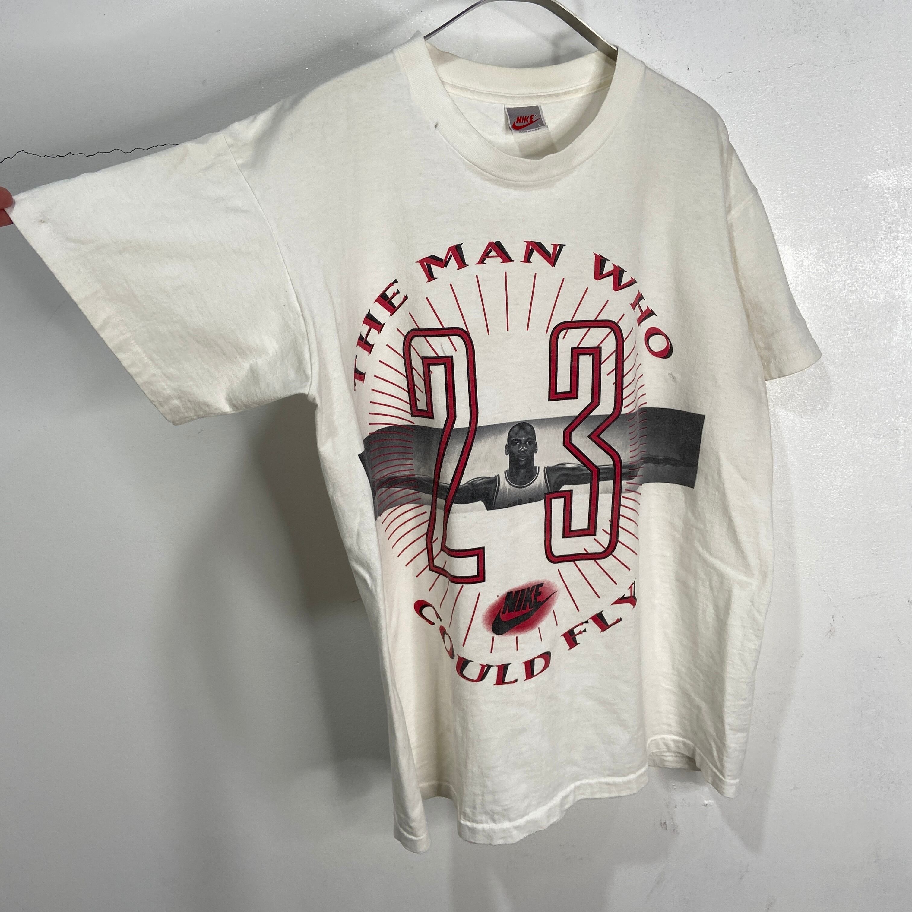 90s NIKE マイケルジョーダンTシャツ フォトプリ 23 ジャンプマンusa 