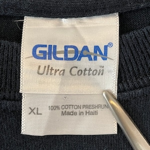 【GILDAN】9.11 メモリアル Tシャツ 星条旗 バックプリント XL ビッグサイズ 黒ボディ US古着 アメリカ古着