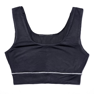 【竹布】 TAKEFU コンフォートソフトブラ スモーキーネイビー