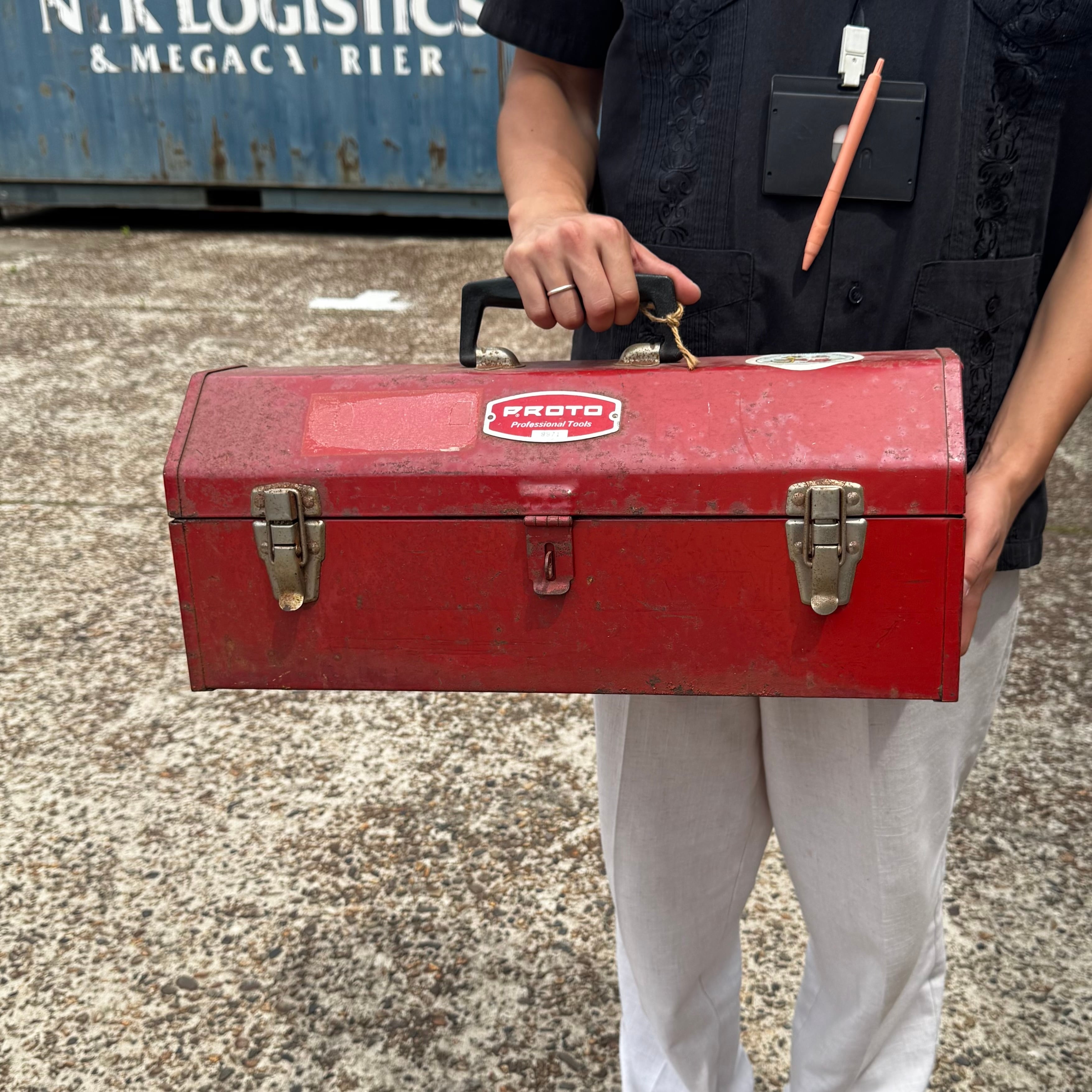 Vintage PROTO Steel Tool Box | BLASTMAN