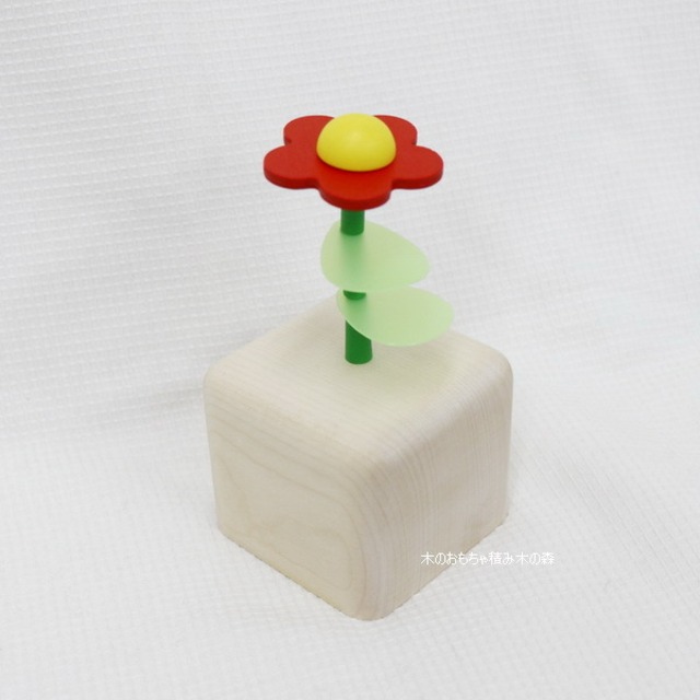 【セール】キーナー　オルゴール　花　木製　スイス製　インテリア　ギフトにも