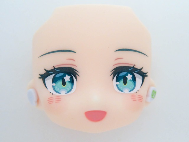 【2775b】 初音ミク めがね×カフェVer. Another Color 顔パーツ 笑顔　ねんどろいど
