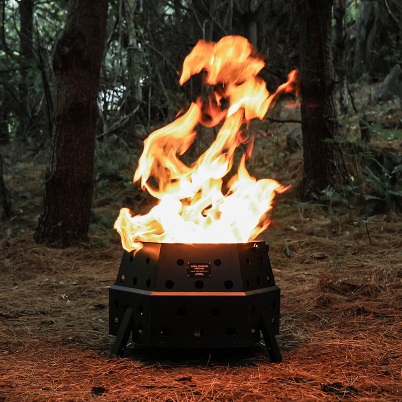 予約価格]ARBOR OUTDOOR / VOLCANO HEXA 焚き火台 | GOLDEN FOREST