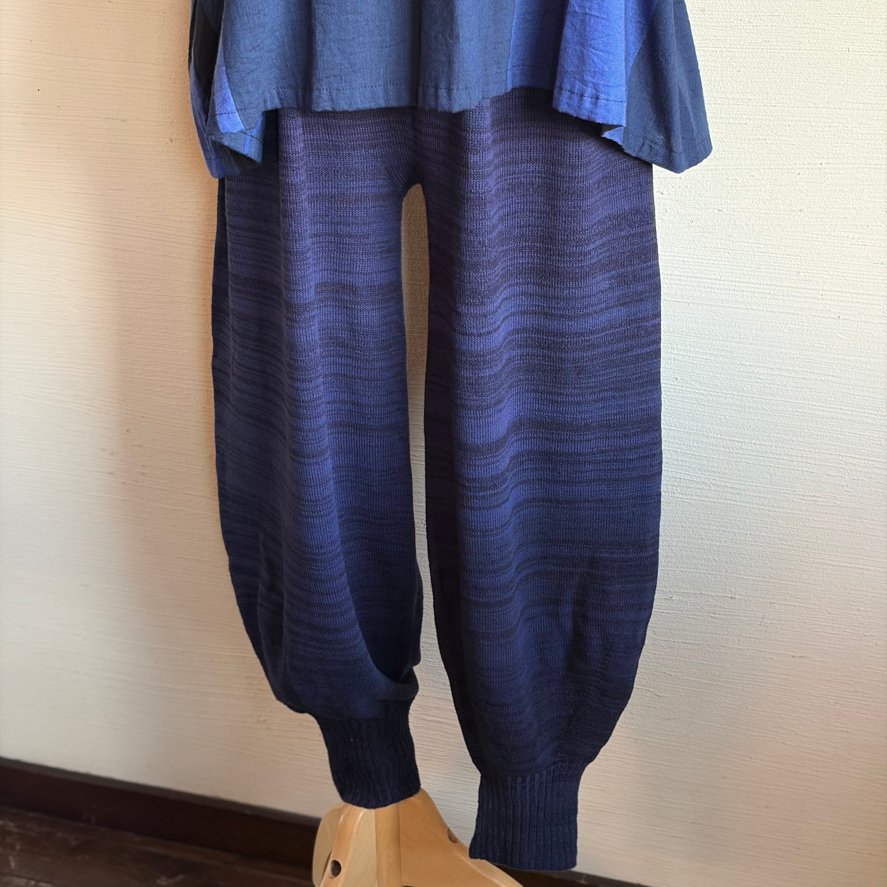 tamaki niime ゆらパンツ navy | [naty:r] ナチュールオンラインショップ