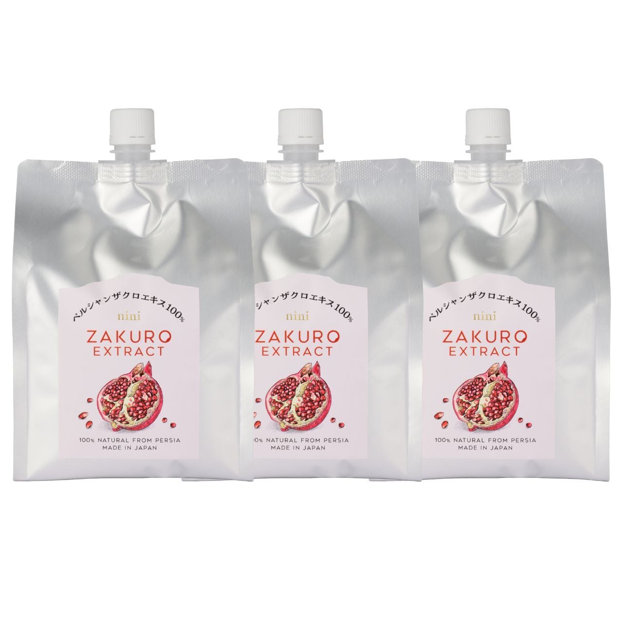 【MIKICHIコラボ】ザクロエキス 1Kgパックx3