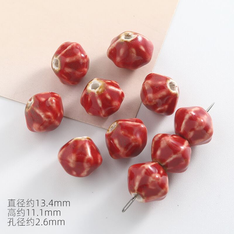 いちご色って、元気になる！✨レッドアベンチュリンブレスレット15cm
