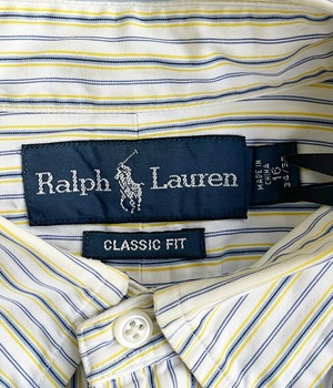 Vintage 90s L Button down shirts -Polo Ralph Lauren-