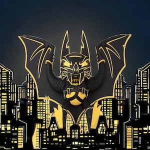 DC Artists' Alley Batman by Joe Ledbetter - Lava Flow Colorway (3DRetro Exclusive)