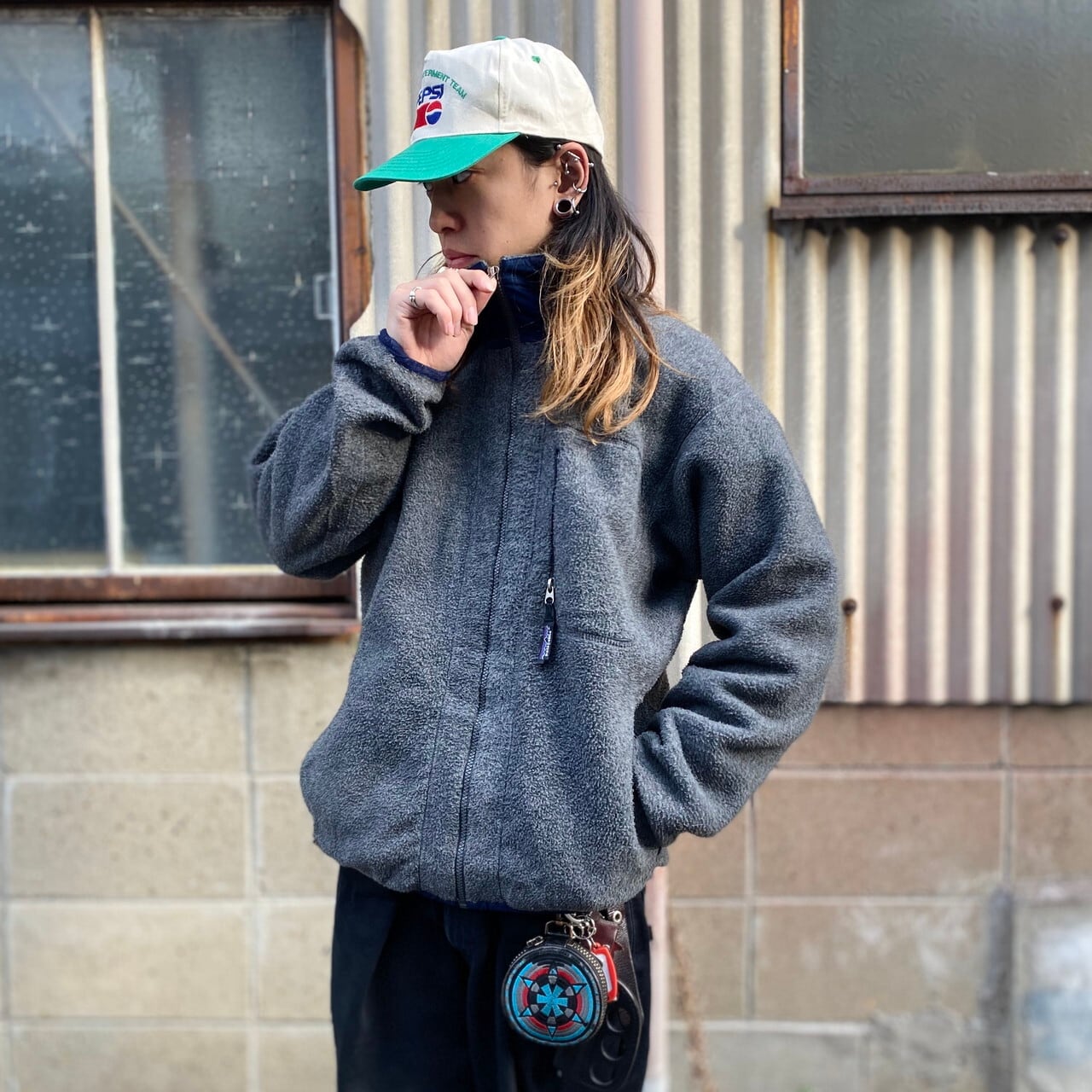 92年製 90年代 ビンテージ USA製 Rマークタグ Patagonia パタゴニア 