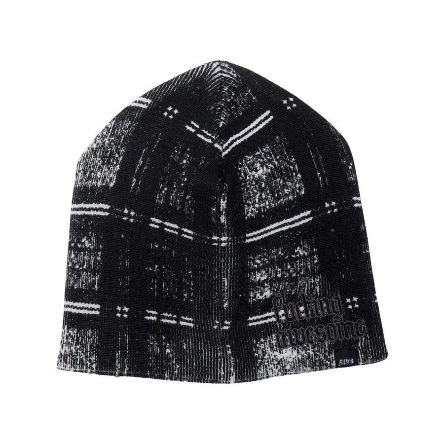 FUCKINGAWESOME / DIGITAL PLAID SKULLY BEANIE