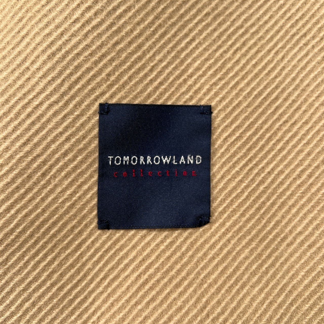 TOMORROWLAND トゥモローランド ツイルウール ダブル ジャケット コート サイズ 38 /ベージュ/日本製/レディース