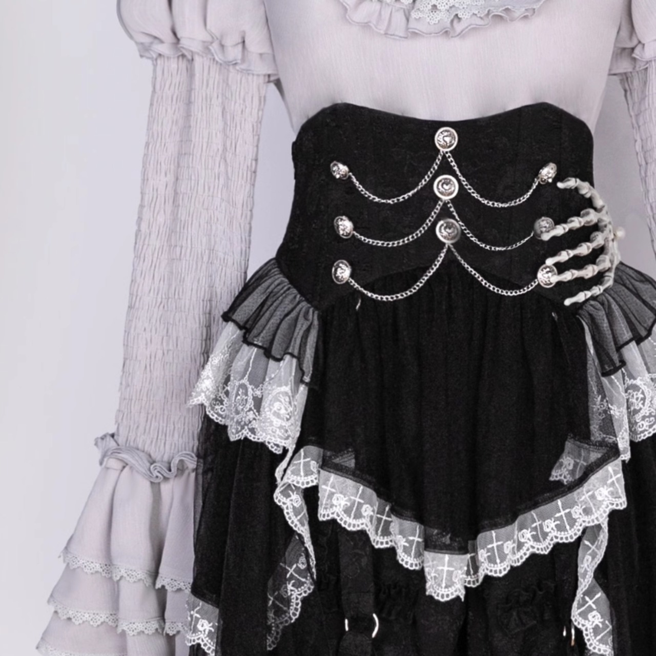 納期45日 天使と悪魔 サブカル系 地雷ファッション セットアップ 3点  