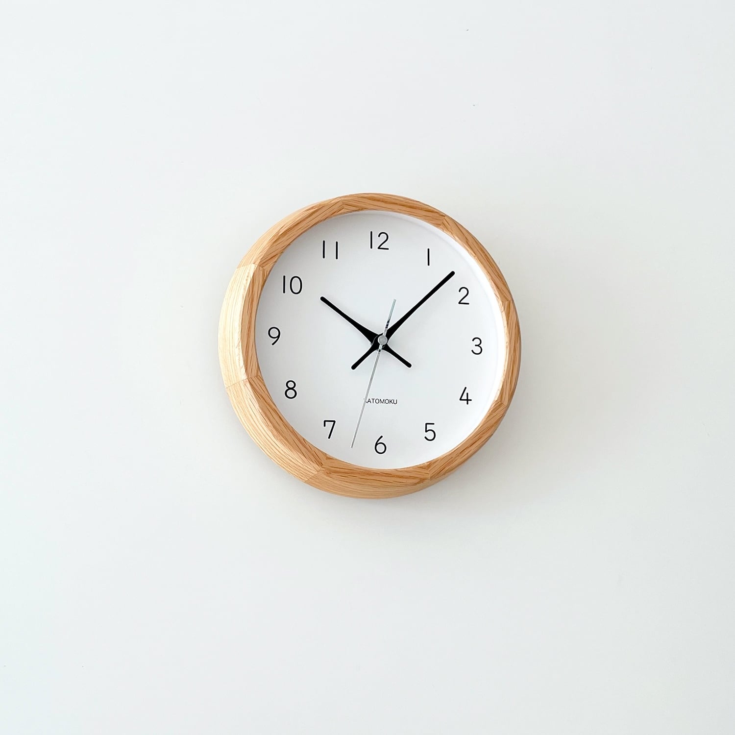 KATOMOKU muku clock 13 オーク km-130OA 掛け時計 | 加藤木工株式会社